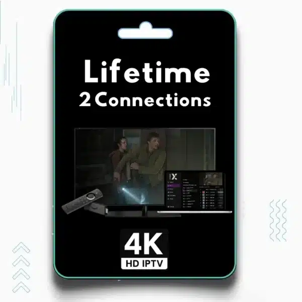 4K IPTV Lifetime 2 Connections Plan Image
