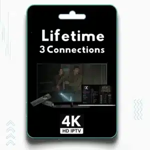 4K IPTV Lifetime 3 Connections Plan Image