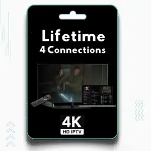 4K IPTV Lifetime 4 Connections Plan Image