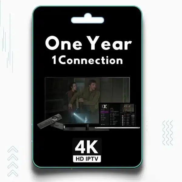 4K IPTV Yearly 1 Connection Plan Image