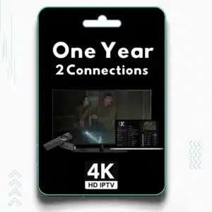 4K IPTV Yearly 2 Connections Plan Image